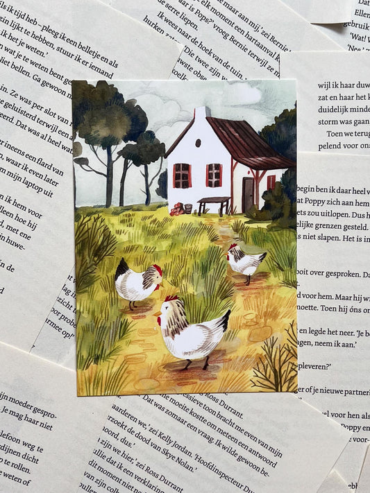 Ansichtkaart - Boederij