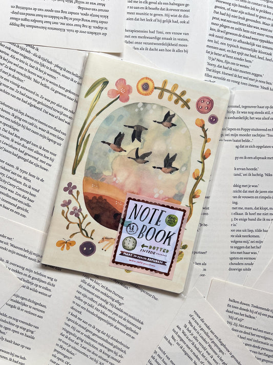 Notitieboek - Wilde Ganzen