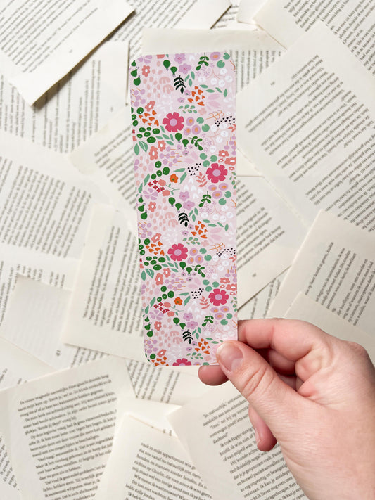 Boekenlegger - Kleine Bloemen