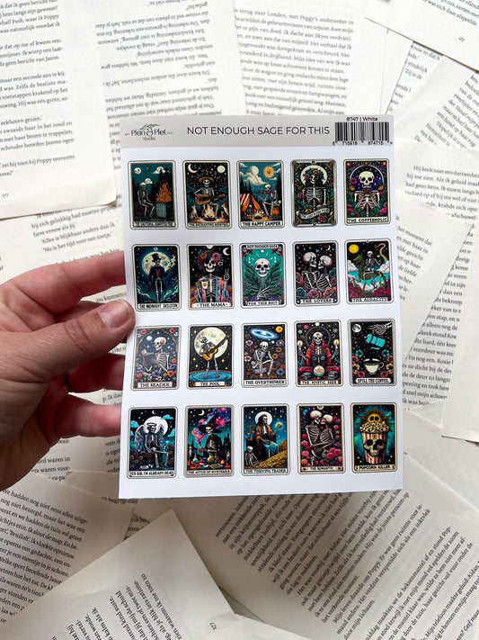 Stickervel - Skelet