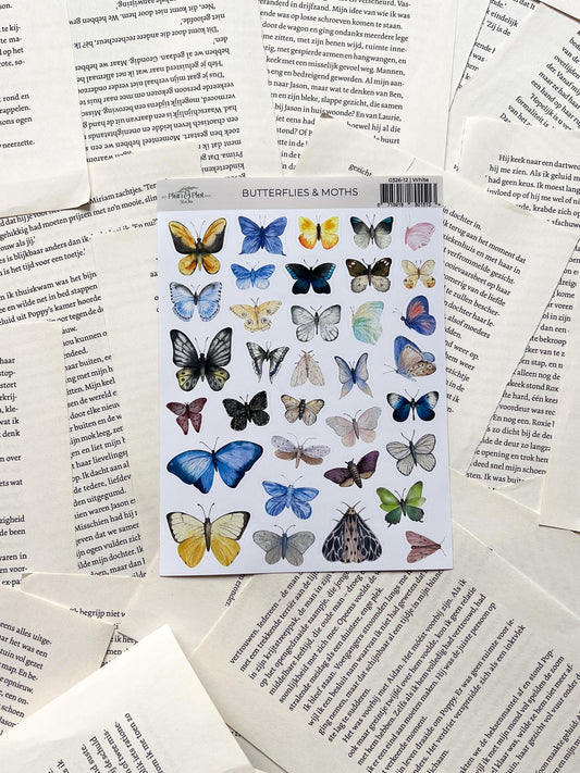 Stickervel - Vlinders