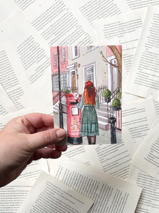 penpaling paula ansichtkaart