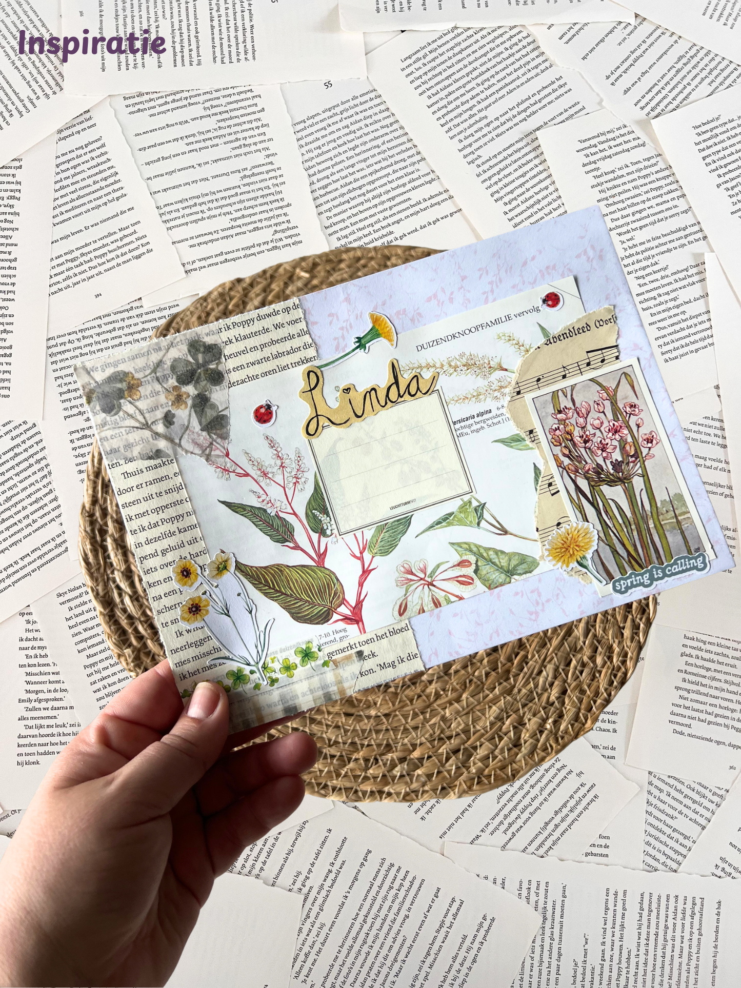 snail mail inspiratie, decorated envelope