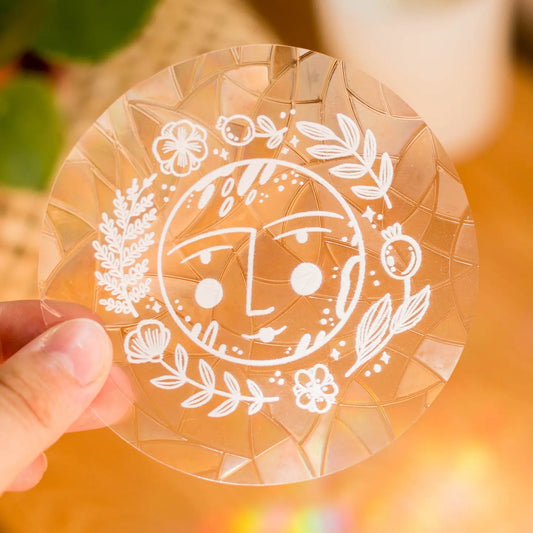 Suncatcher Sticker - Maan