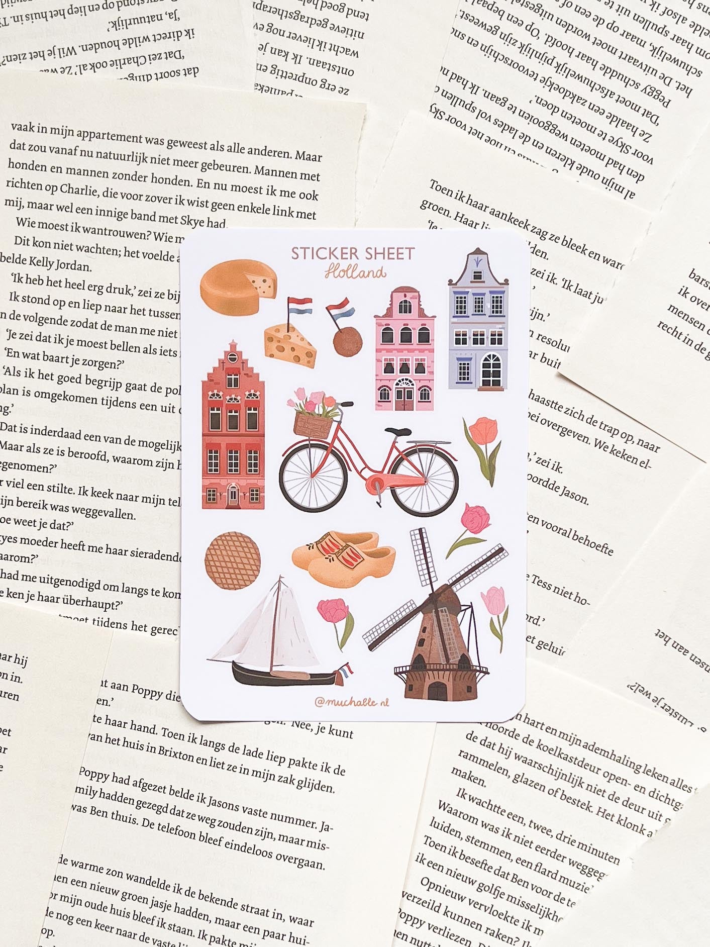 Stickervel - Holland