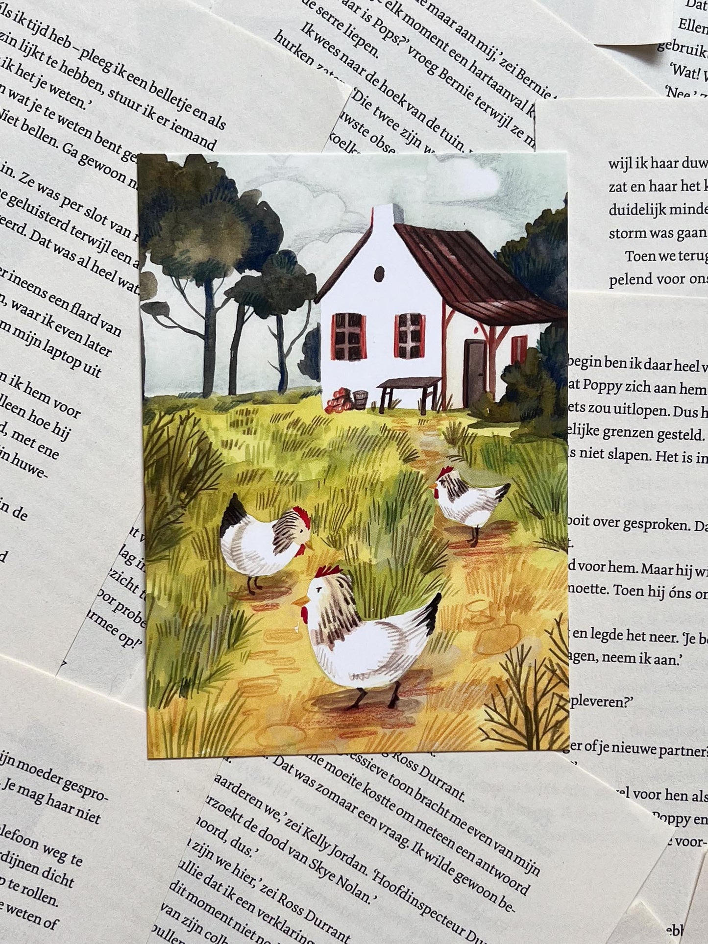 Ansichtkaart - Boederij