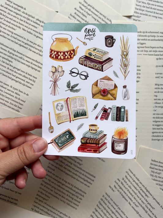 Stickervel - Bibliotheek