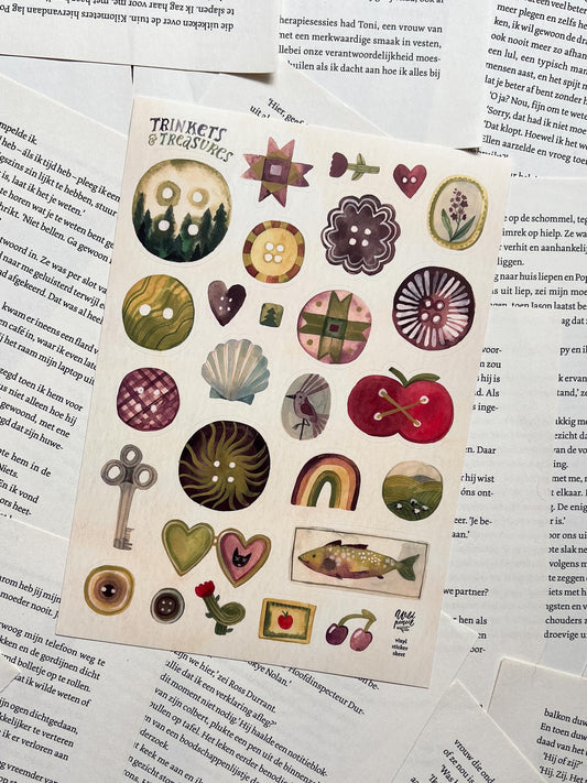 Stickervel - Trinkets and Treasures