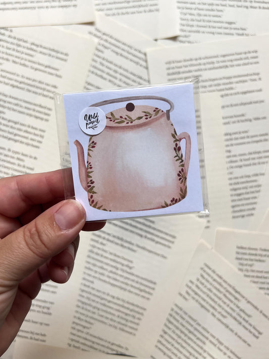 Plakbriefjes - Theepotje
