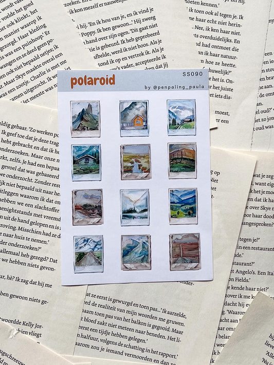 Stickervel – Polaroid
