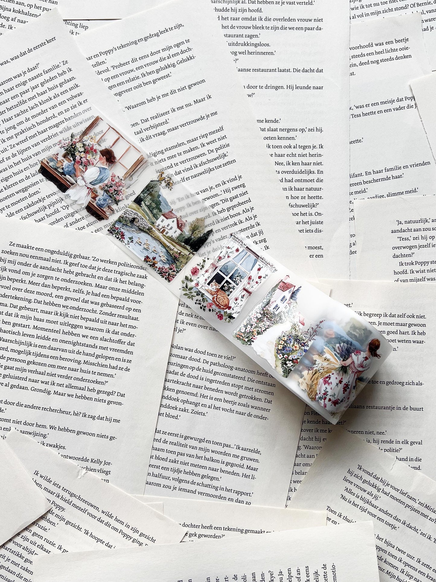 PET-tape - Landelijke Lente - Pre-cut