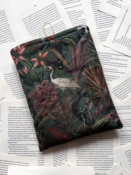 Booksleeve- Jungle Bird - Deluxe - Maat L