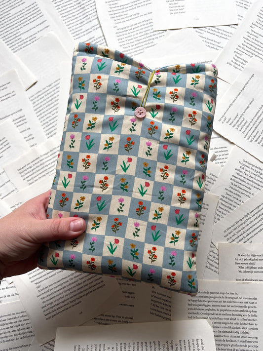 Booksleeve - Tiny Flower - Deluxe - Maat M