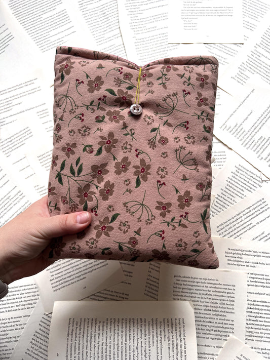 Booksleeve- Autumn Flower - Deluxe - Maat L