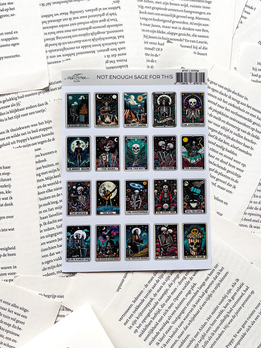 Stickervel - Skelet
