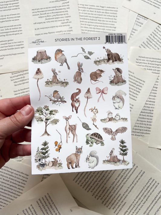 Stickervel - Bosleven