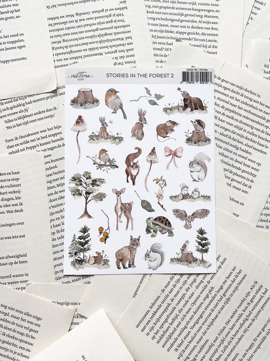 Stickervel - Bosleven