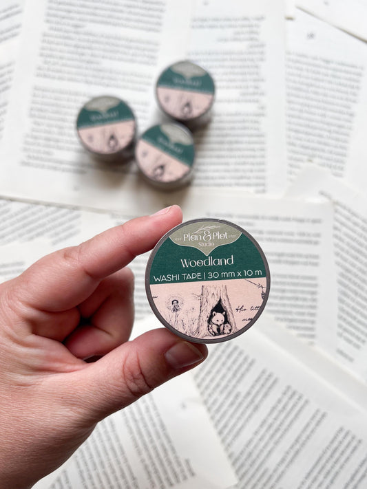 Washi Tape - Bos Leven - 3cm breed!