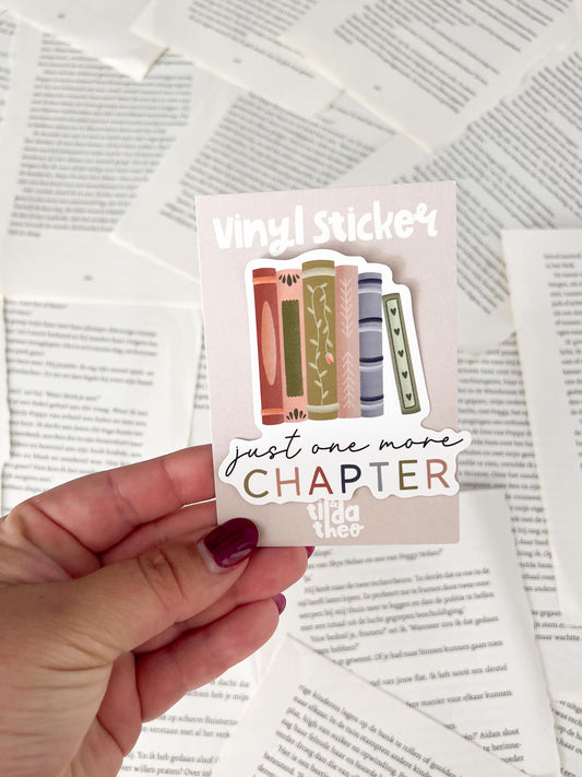 Sticker - Just One More Chapter