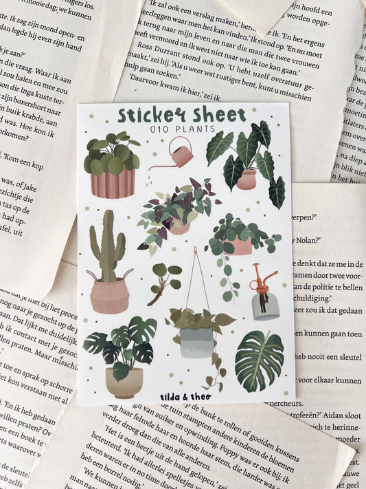Stickervel - Plantenliefde