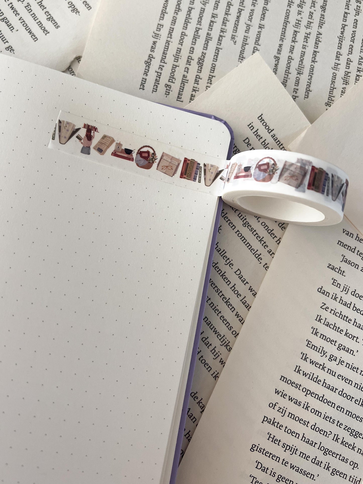 Washi tape - Book Store