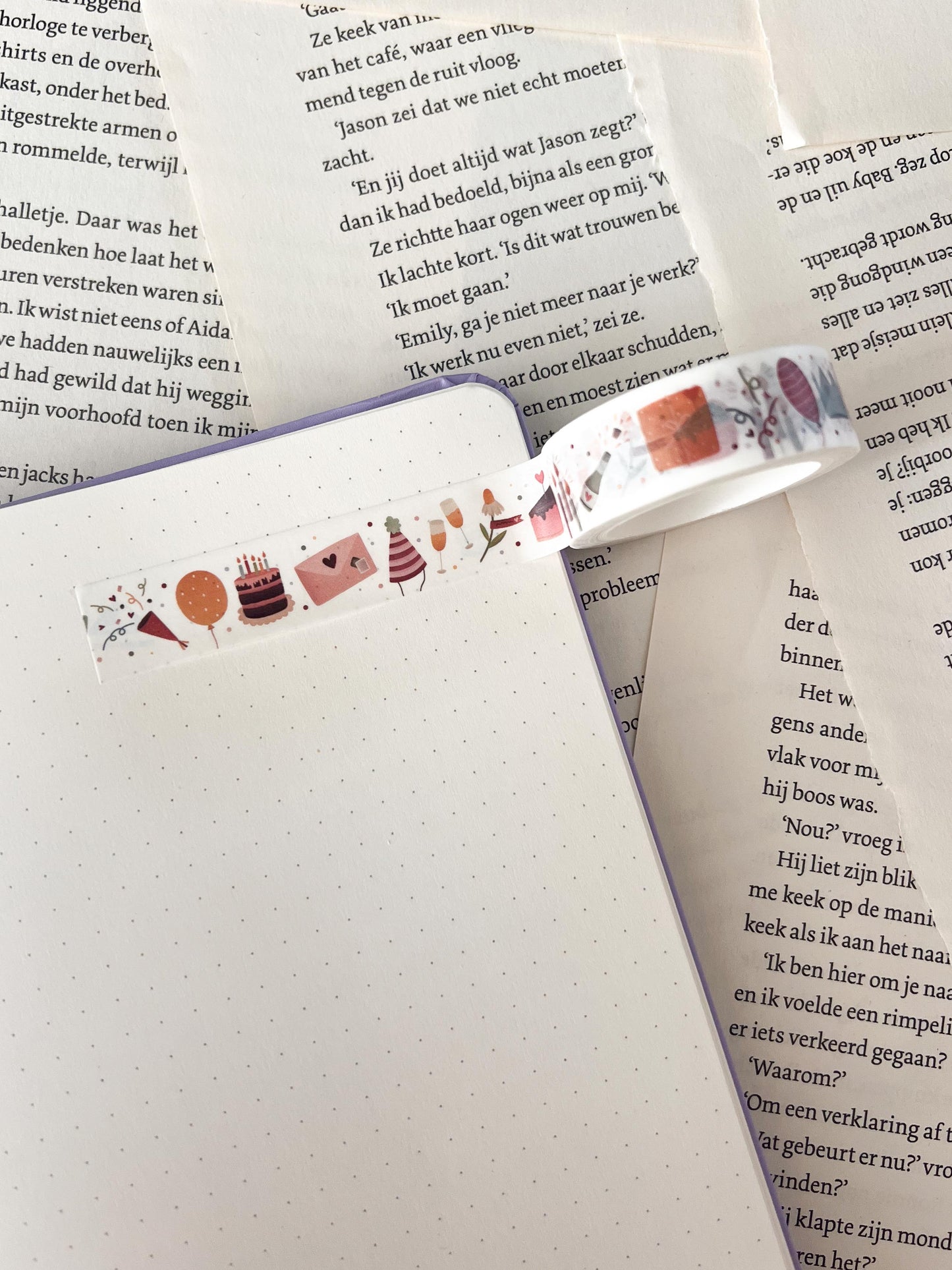 Washi Tape - Verjaardag