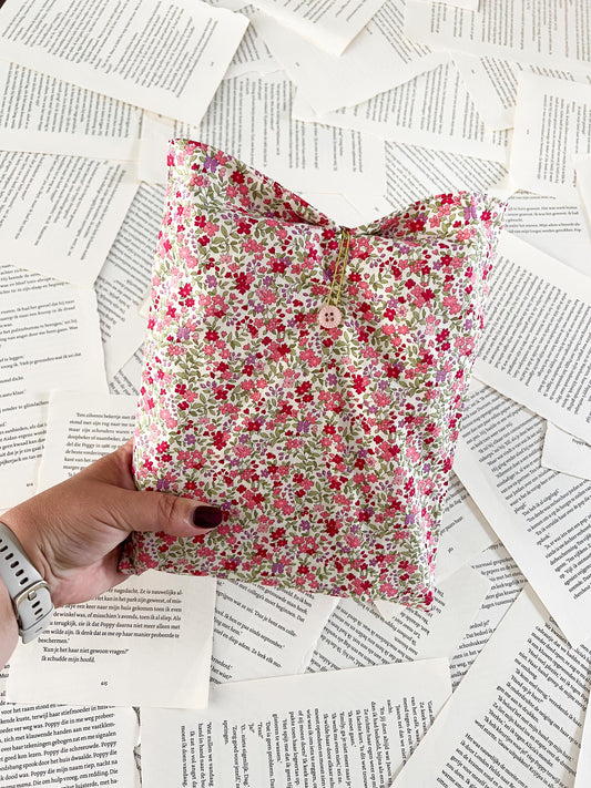 Booksleeve - Spring Flower - Maat L
