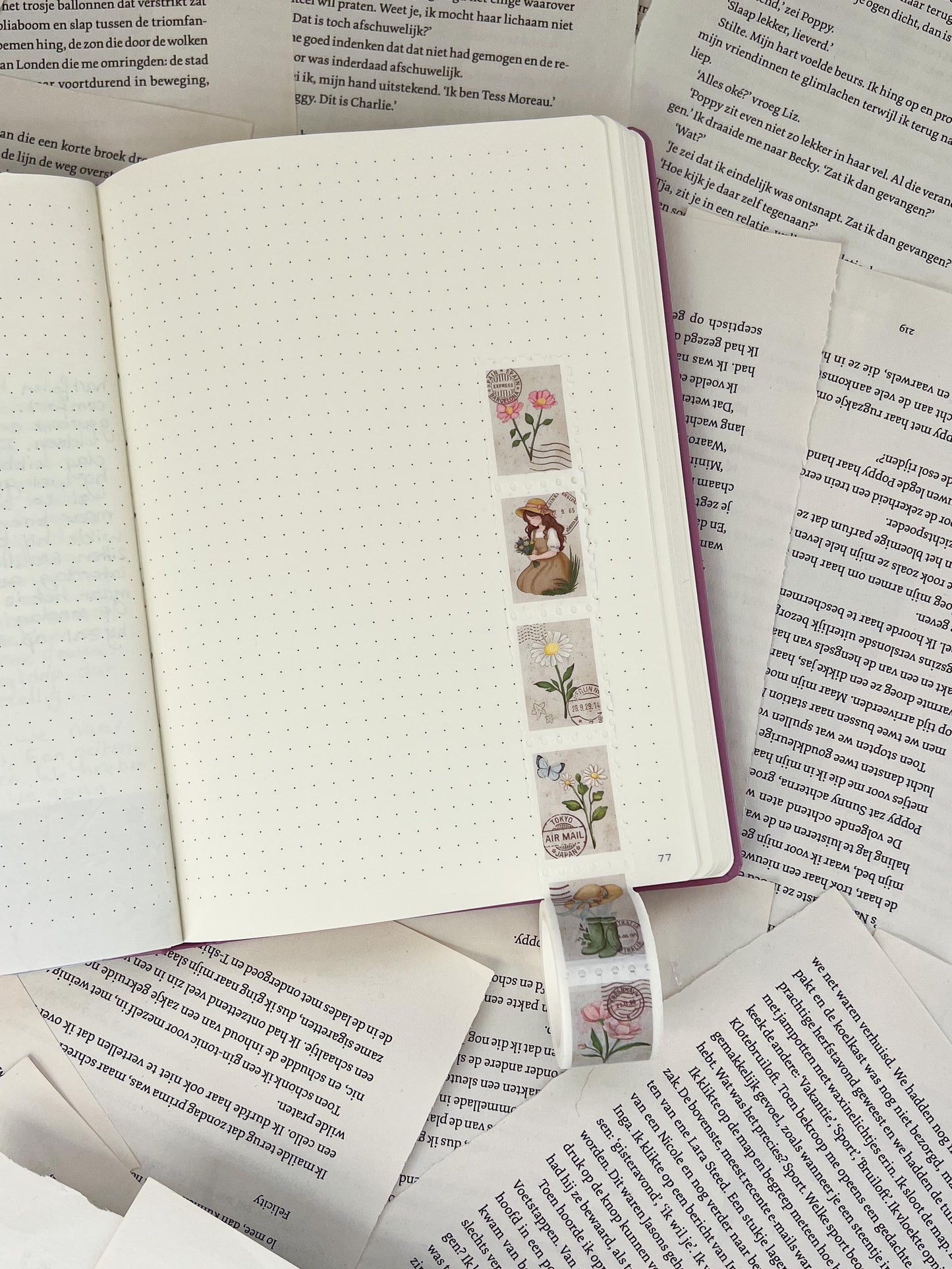 Washi Tape - Landleven Postzegels