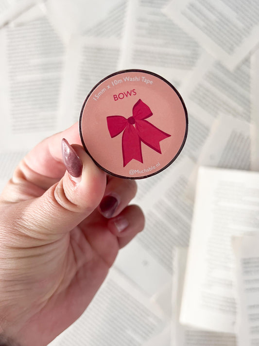 Washitape - Schattige strikjes