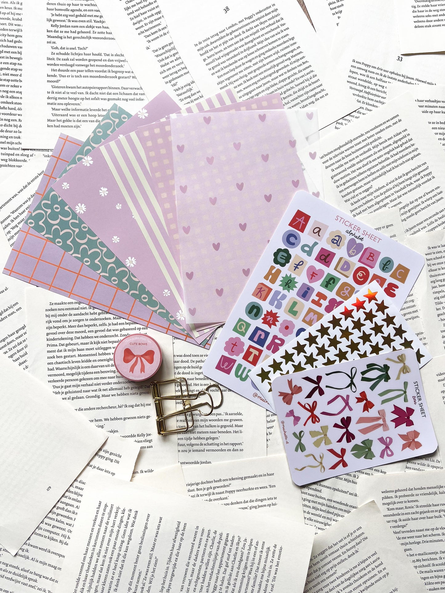 Journal Starterspakket 2 - journaling benodigdheden