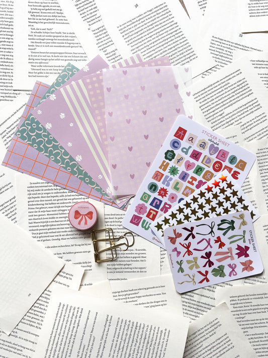Journal Starterspakket 2 - journaling benodigdheden
