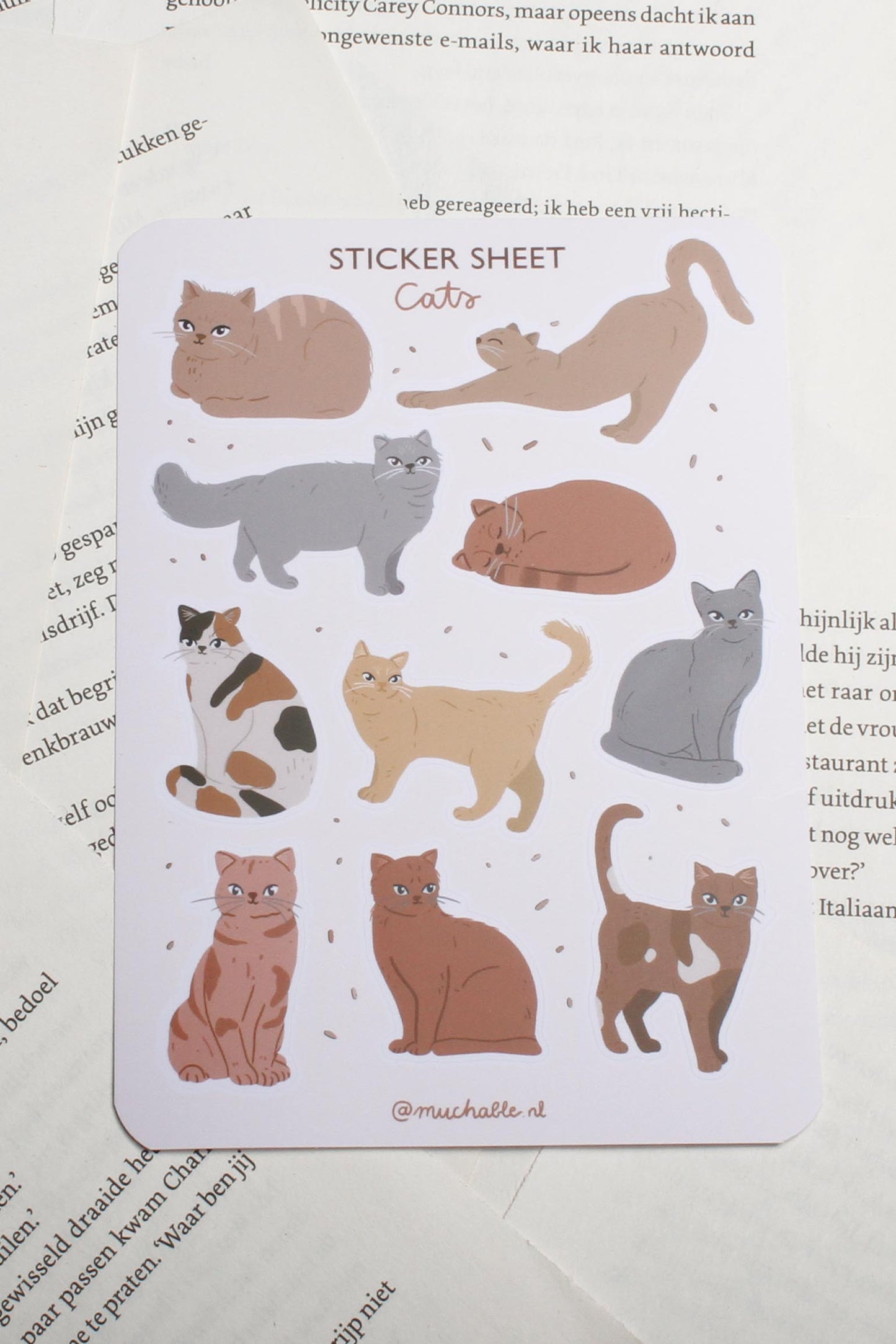 Stickervel - Katjes