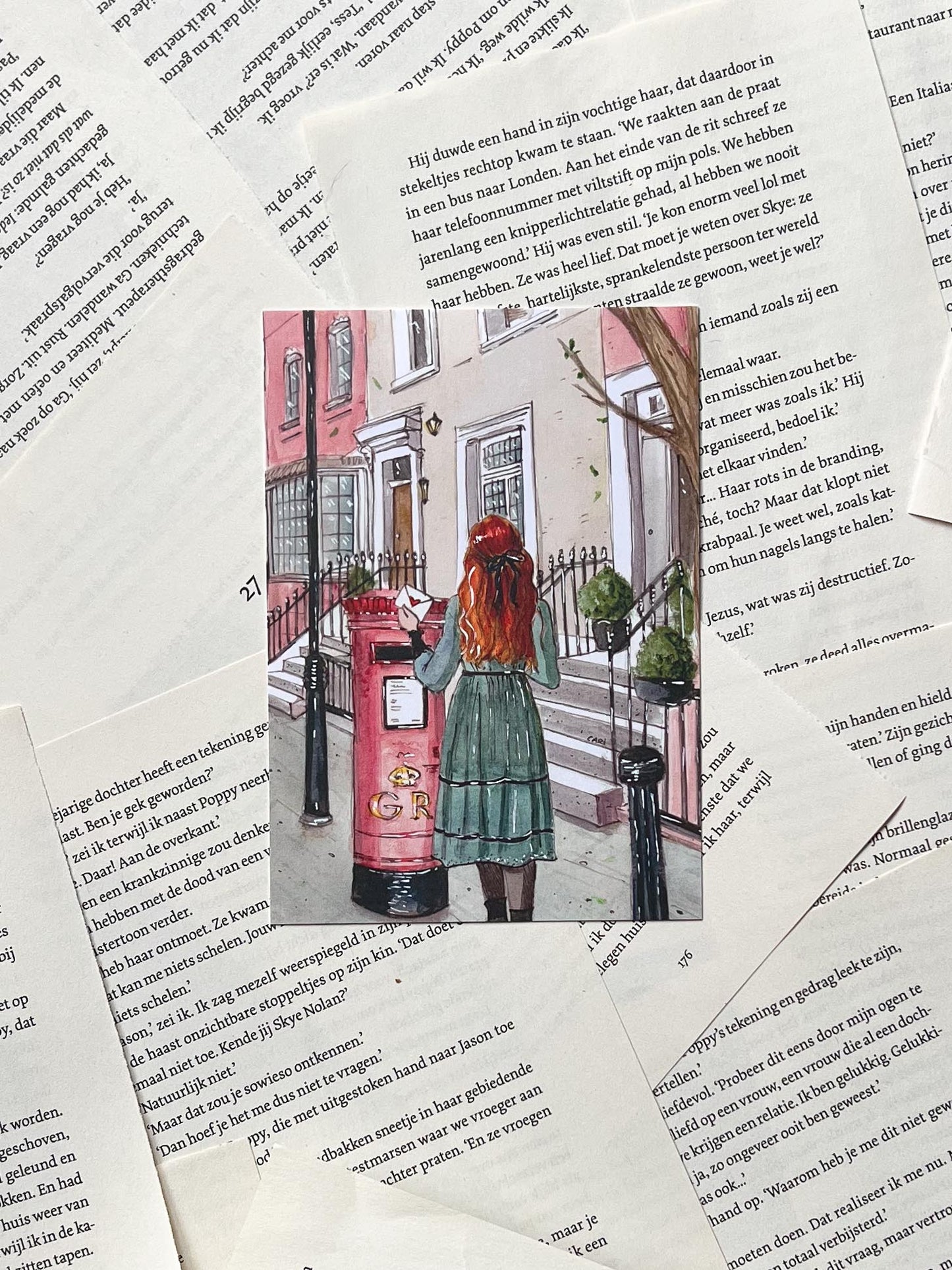 penpaling paula ansichtkaart