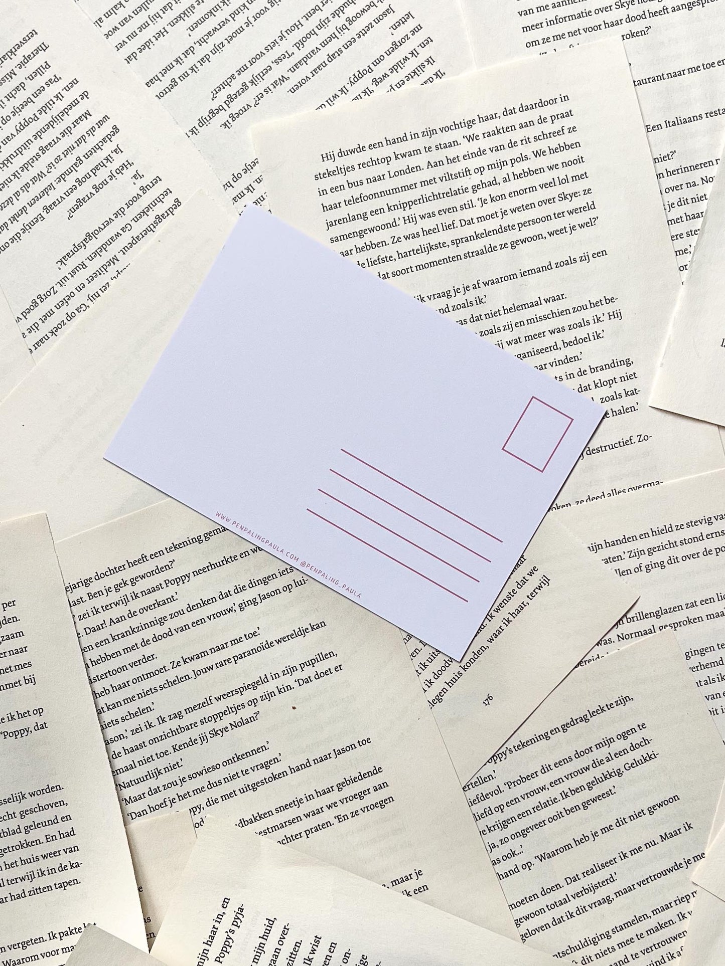 penpaling paula ansichtkaart