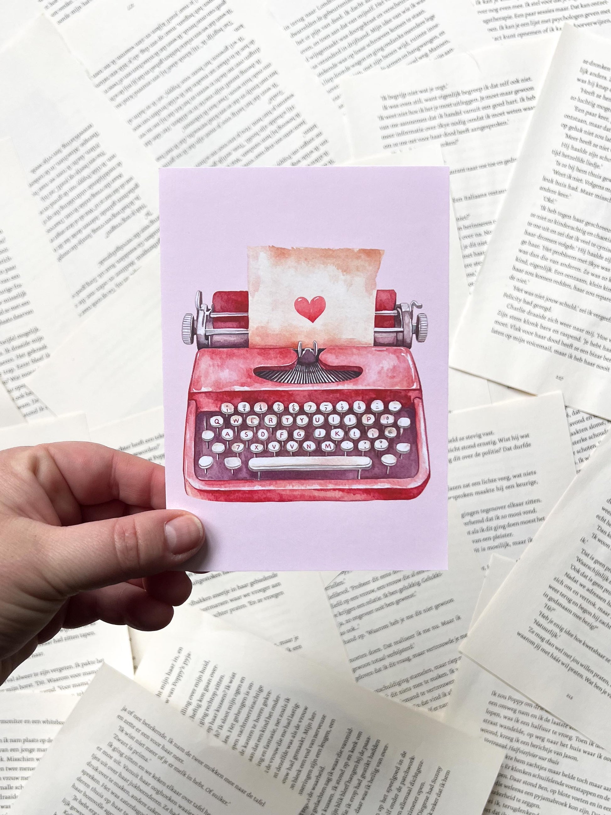 penpaling paula ansichtkaart