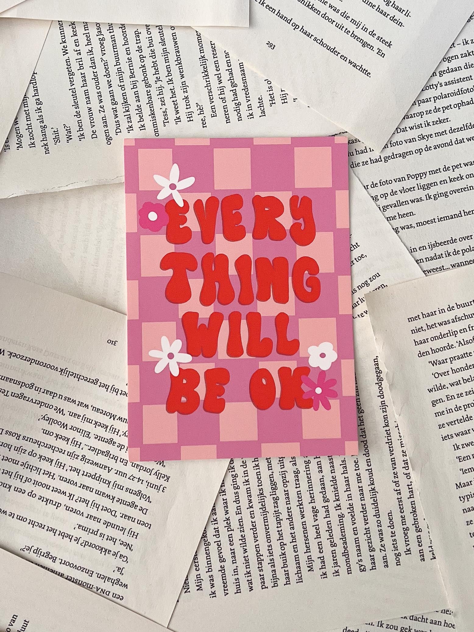 kaart met quote / pakkende tekst