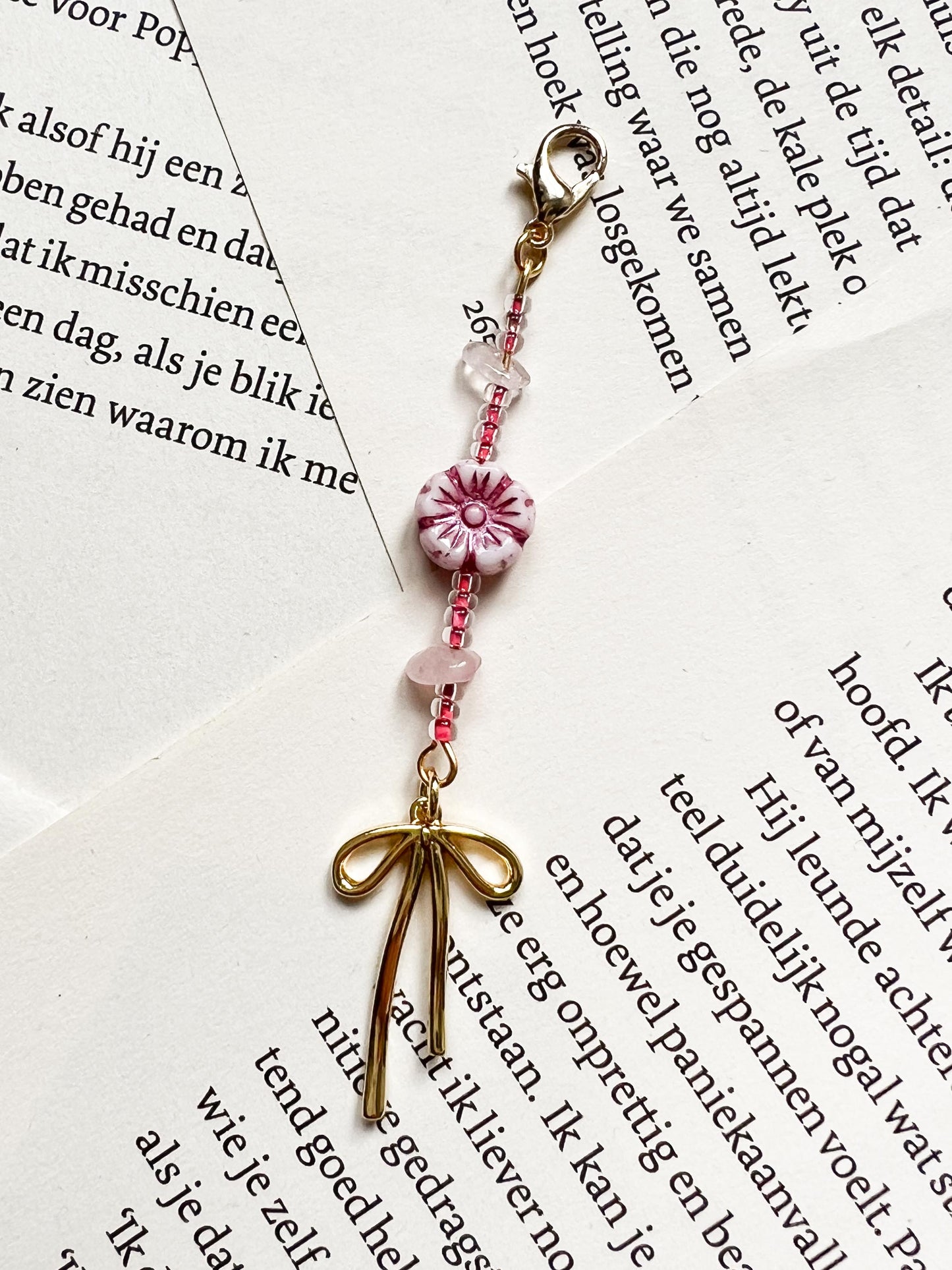 journalbedel met een schattig strikje, ook beschikbaar in DIY pakketje