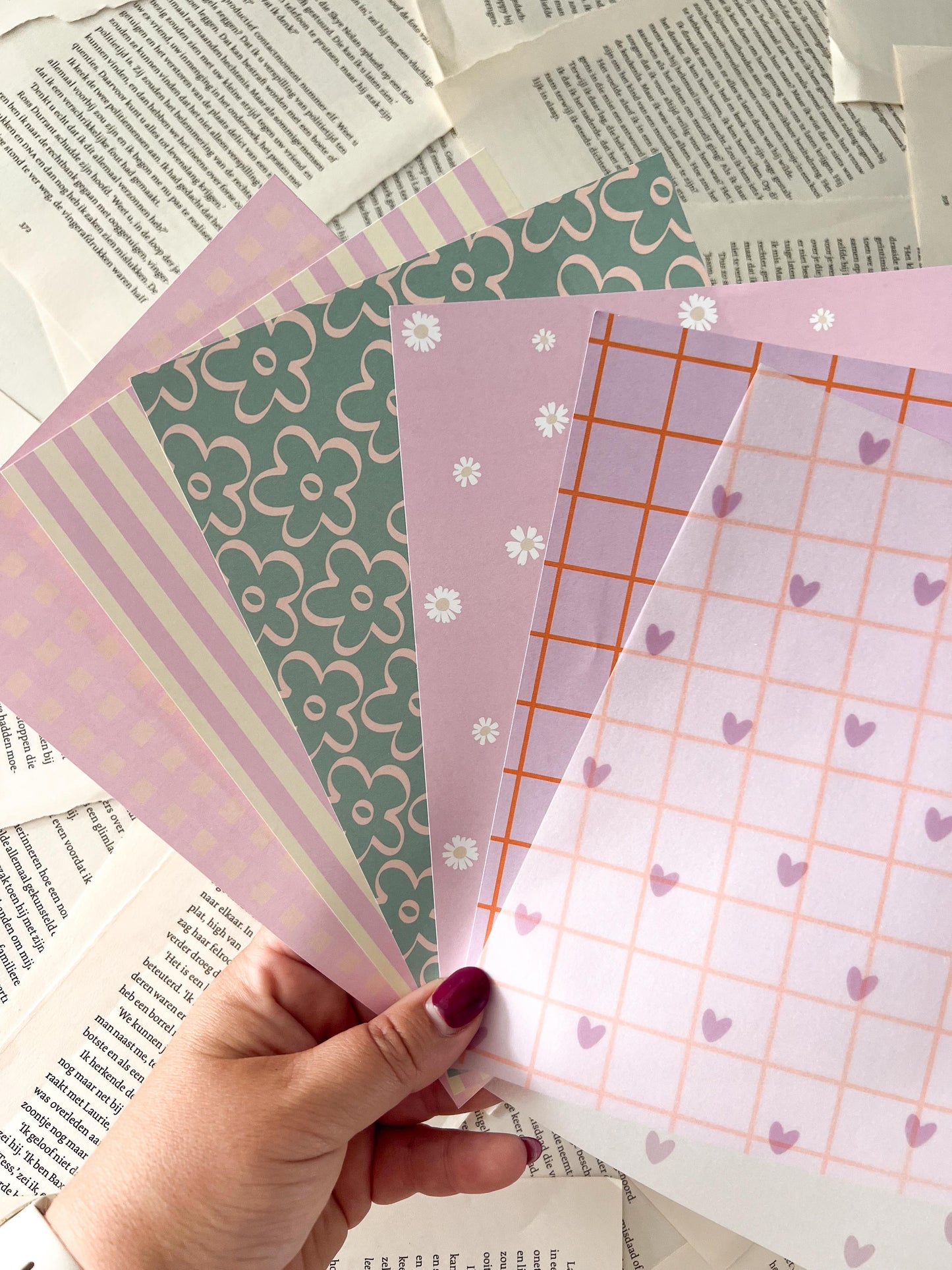 Papierbundel Bloom and Balance - decoratief journaling papier