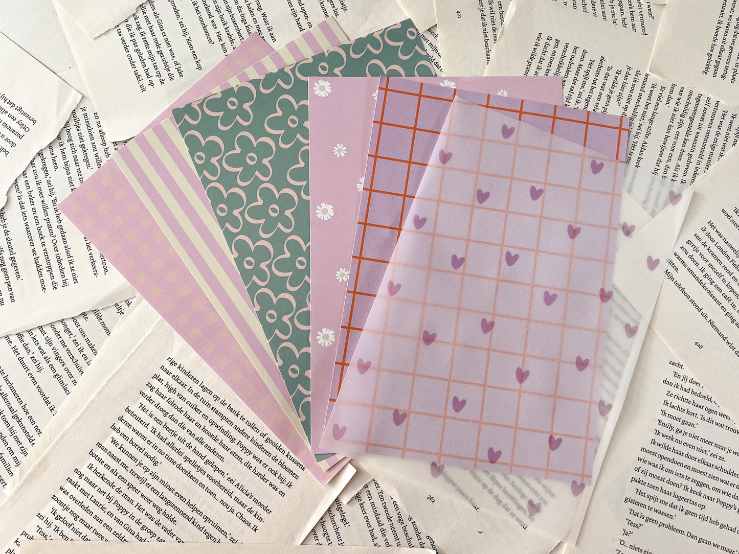 Papierbundel Bloom and Balance - decoratief journaling papier