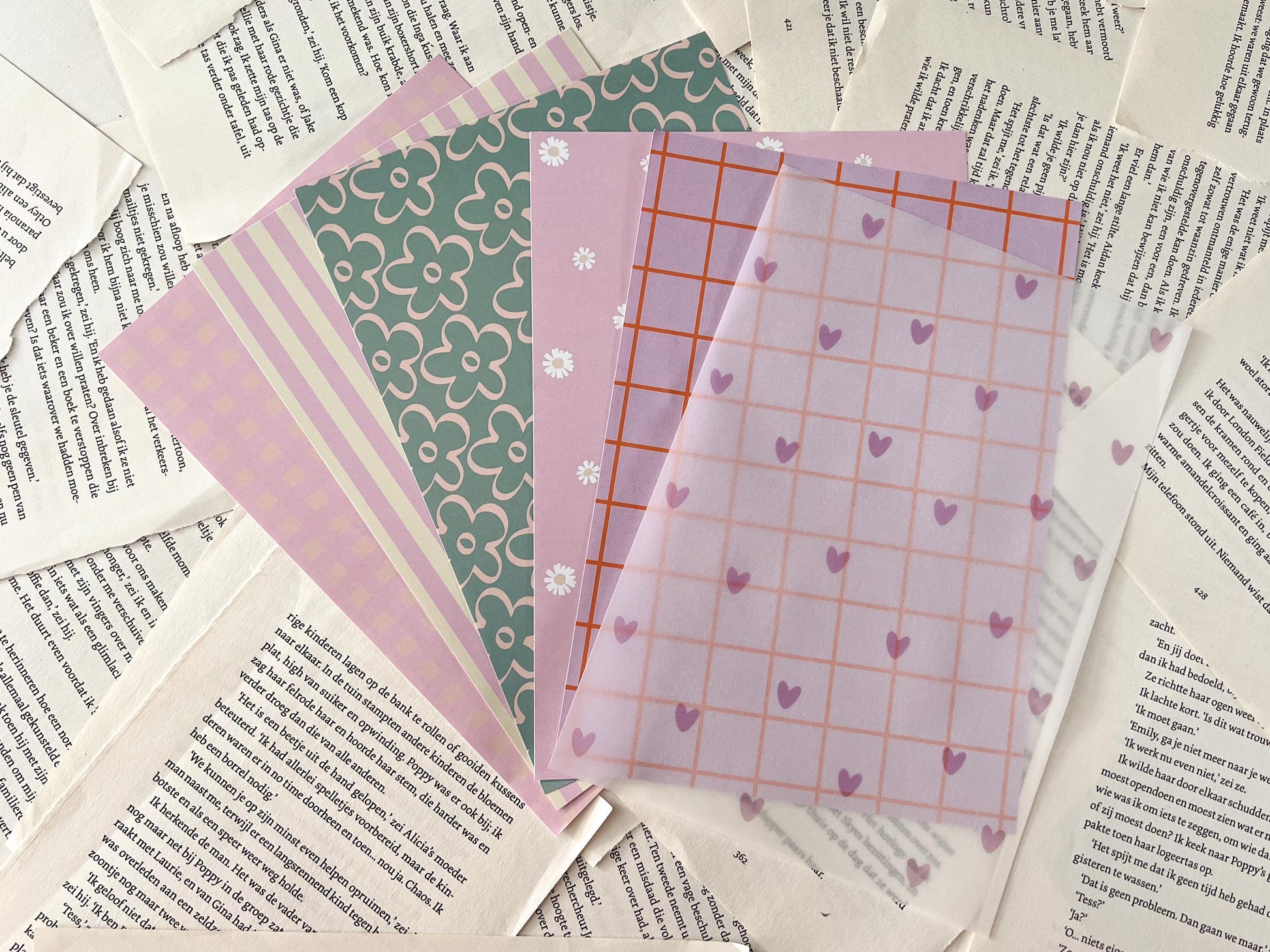 Papierbundel Bloom and Balance - decoratief journaling papier