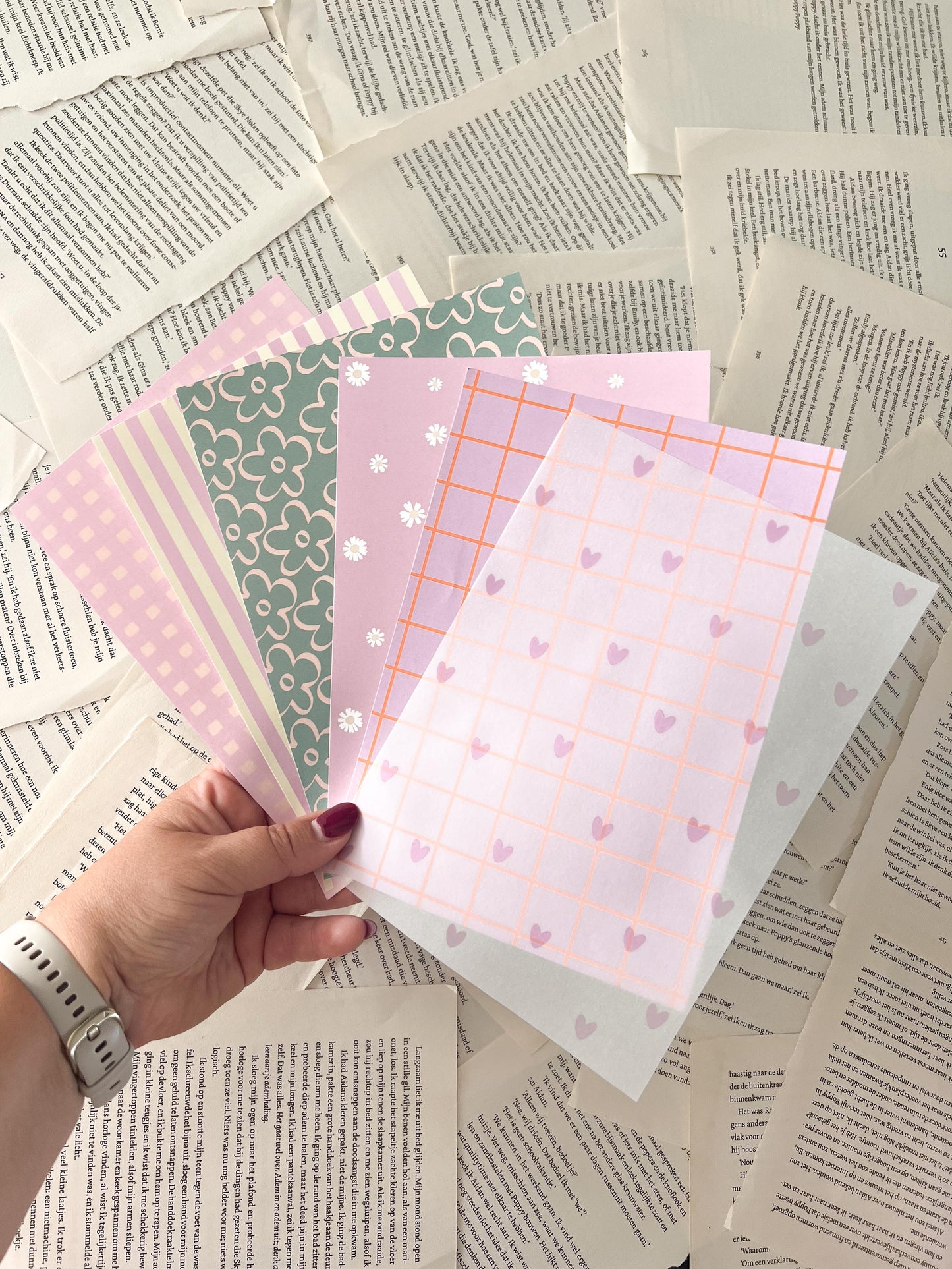Papierbundel Bloom and Balance - decoratief journaling papier
