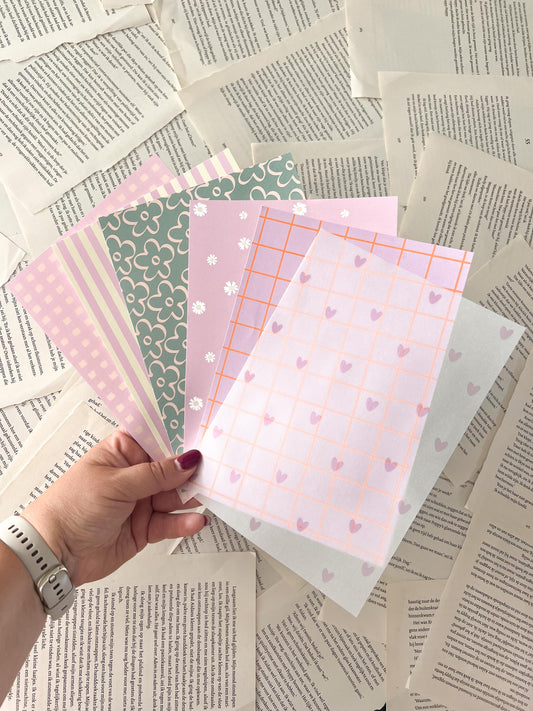 Papierbundel Bloom and Balance - decoratief journaling papier