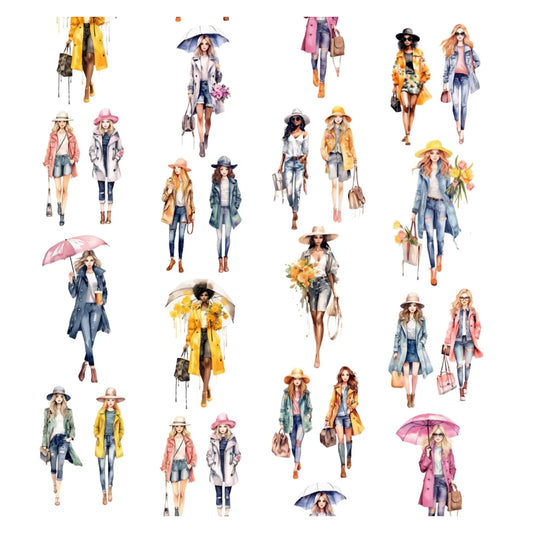 pet-tape met lente mode designs